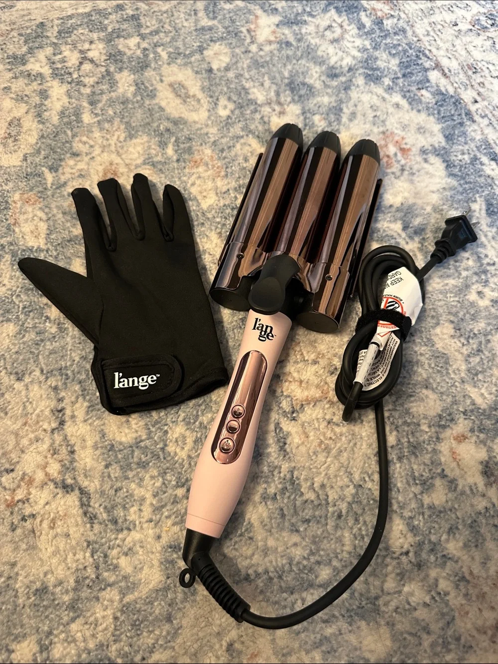 L’ange Le Tridente triple barrel hair waver